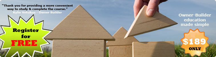 Owner Builder Course